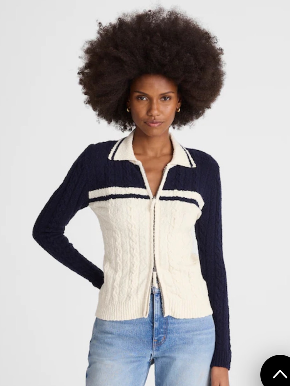 NWT Madewell zip cardigan - Picture 2 of 12